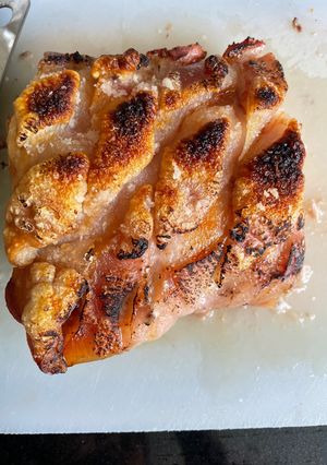 Una foto de Panceta crujiente (2 ingredientes)