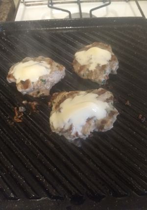 Una foto de Hamburguesas de carne de cerdo caseras
