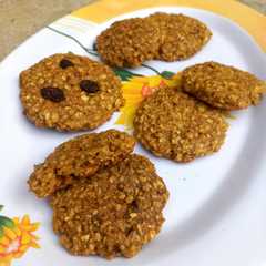 A picture of Galletitas de avena integrales y saludables.