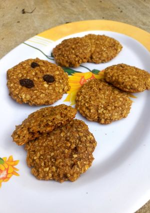 Una foto de Galletitas de avena integrales y saludables