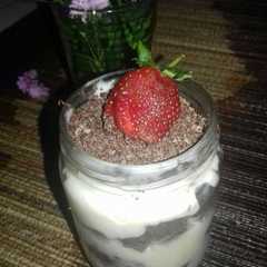 Cake in jar রেসিপির প্রধান ছবি