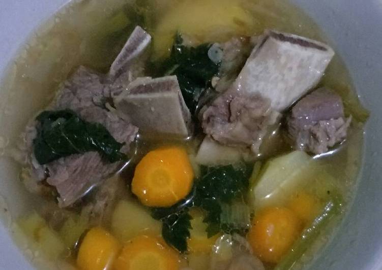 Resep Sop iga tanpa uleg2 Anti Gagal