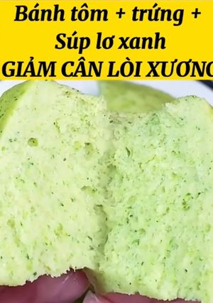 Hình của món Bánh tôm súp lơ 🍤🥦.