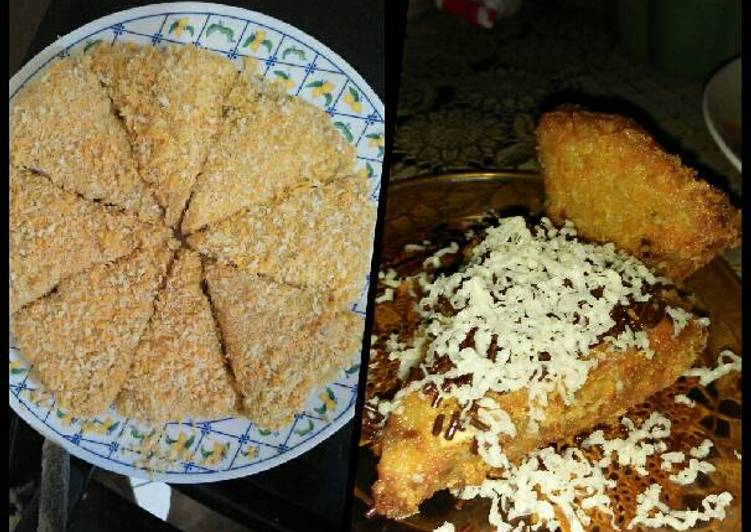 2. Pisang Nugget Cokelat Keju