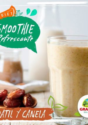 Una foto de #Smoothie de Dátiles y Canela 😋