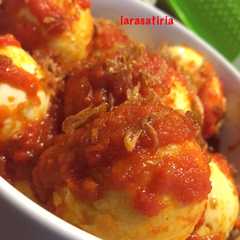A picture of Telur Bumbu Bali.