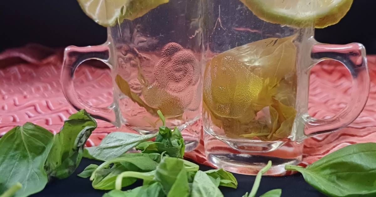Basil Lemon Tea Recipe by ZMA Cookpad