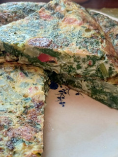 Una foto de Tortilla de acelga
