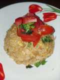 Nasi Goreng Butter Garlic Jamur Paprika