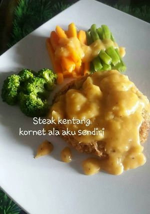 Foto resep Steak kentang kornet