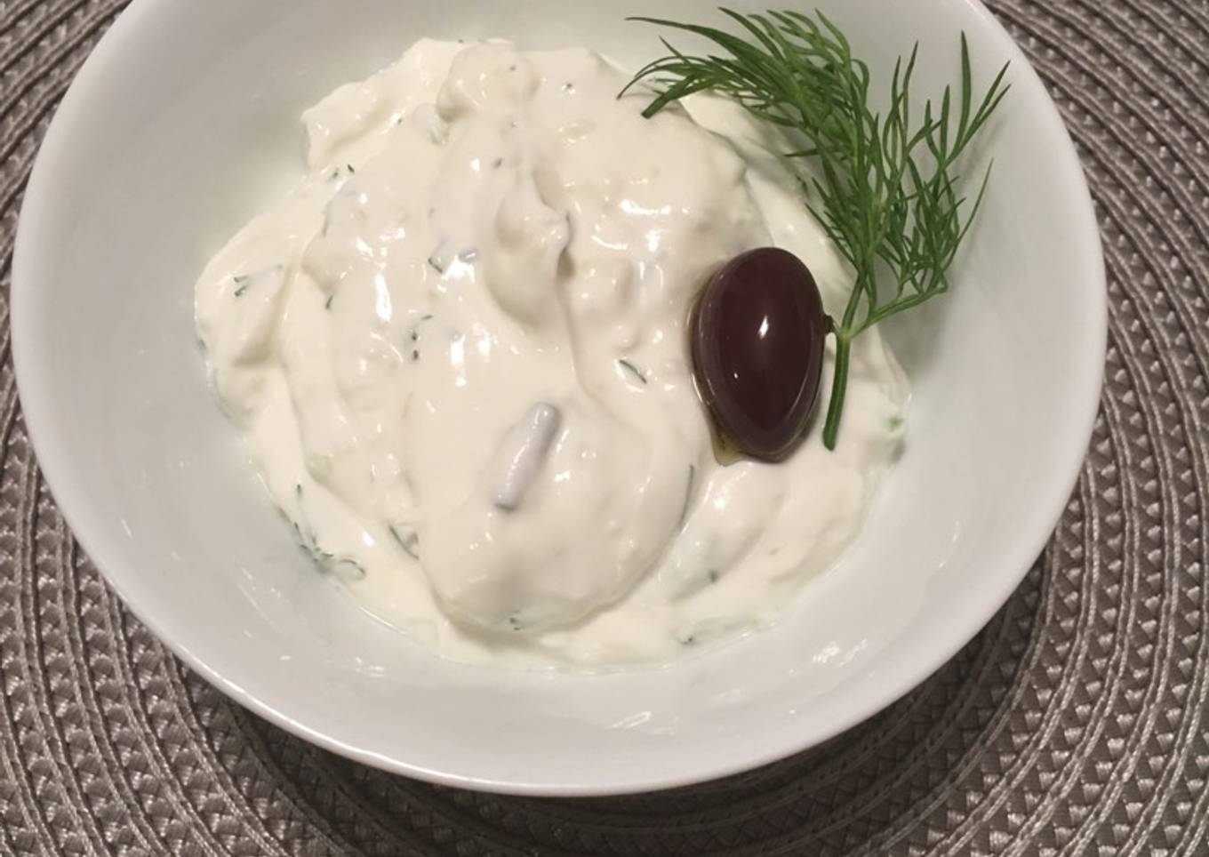 Thick creamy tzatziki🇬🇷