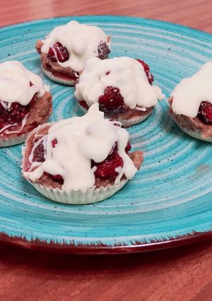 Φωτογραφία της συνταγής Cupcakes με λευκή σοκολάτα και φυστικοβούτυρο