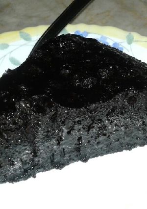 عکسی از دستور کیک خیس شکلاتی بهار پز😍