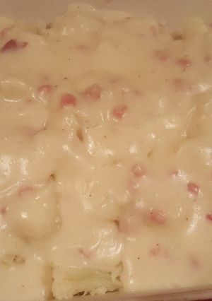 Foto principal de Coliflor con bechamel de jamón