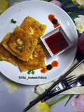 Bhetki Peyaj Posto Fried Ravioli