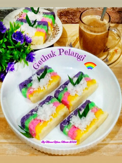 Foto resep Gethuk Pelangi 🌈