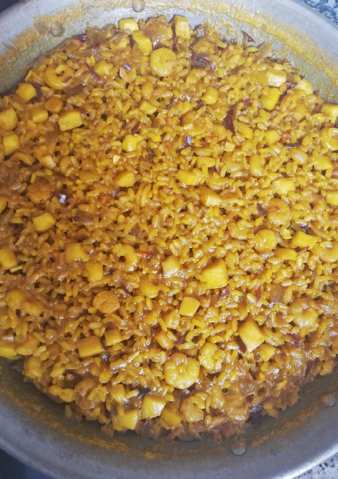 Una foto de Arroz a banda