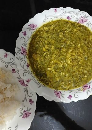 عکسی از دستور باقالی خورشت گیلانی❤️