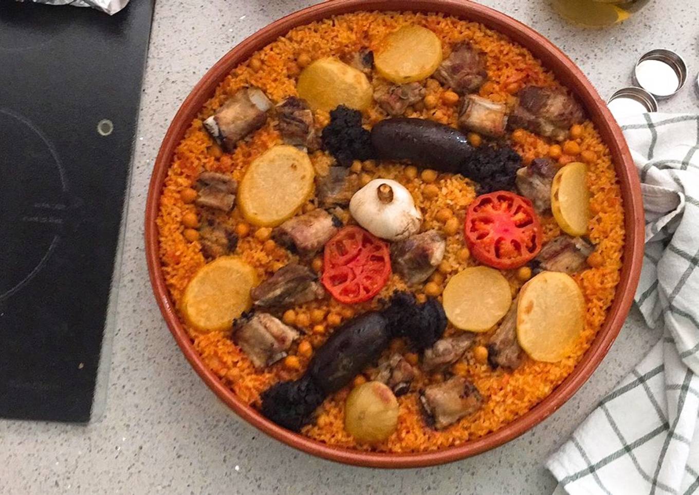 Arroz al horno, 100% domingo
