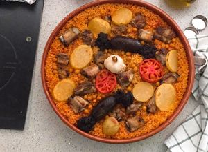 Una foto de Arroz al horno, 100% domingo