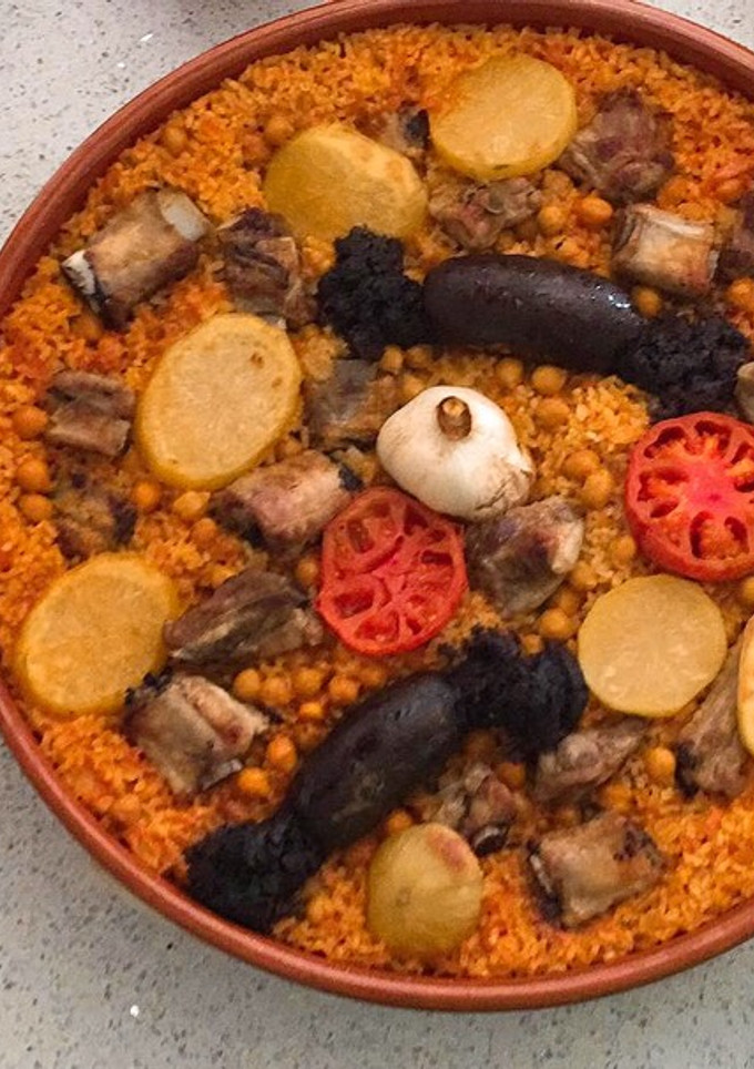 Una foto de Arroz al horno, 100% domingo