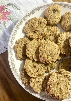 Una foto de Galletitas de avena y jengibre