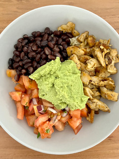 Una foto de 🌯 Burrito bowl de Heura 🥗