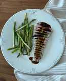 Medallón de atún teriyaki sin azúcar