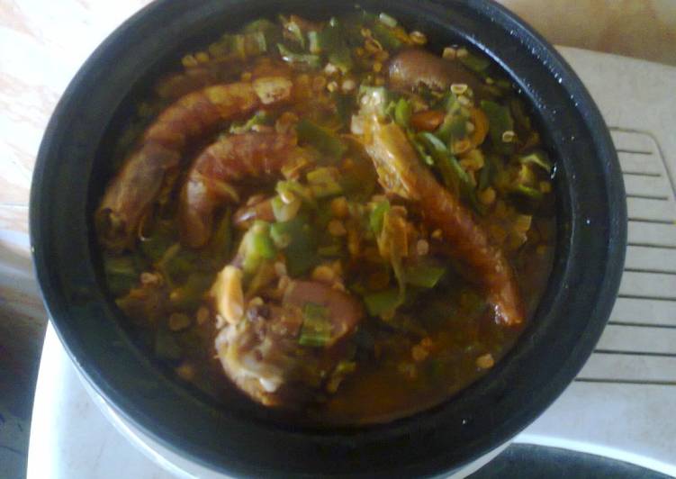 Recipe of Speedy Okra Soup
