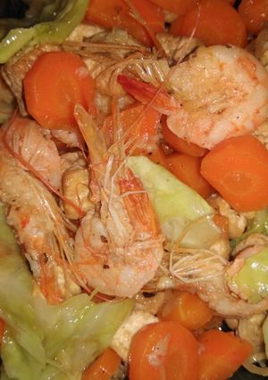 Foto resep Capcay Udang Tahu