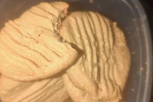 3 ingredient peanut butter cookies recipe main photo