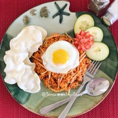 A picture of Nasi Goreng Jawa (Javanese Fried Rice).