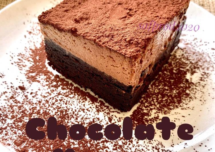 Cara Membuat Chocolate Mousse Brownie Yang Enak