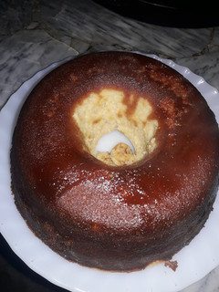 Una foto de Torta de pan o Budín de pan