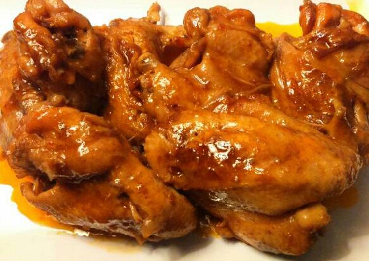 Langkah Mudah untuk Membuat Korean chicken wings #ketopad Anti Gagal