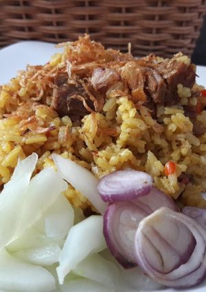 Foto resep Nasi kebuli kambing