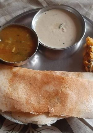 A picture of Dosa.