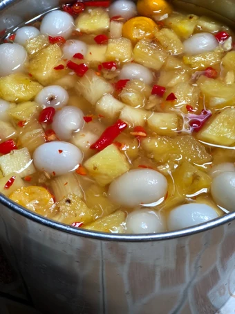 Recipe 99. Asinan rambutan dan nanas @baveragediary the Delicious So Delicious