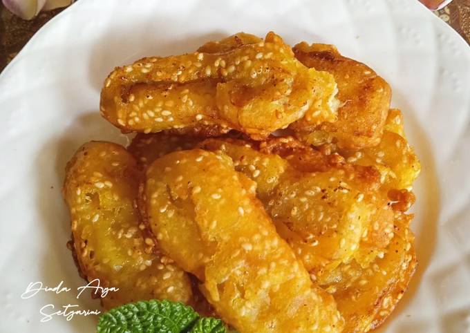 Resep Pisang Goreng Wijen Oleh Cooking With Dinda - Cookpad