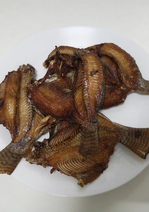 รูปของ ปลานิลแดดเดียว(ทอด)​🐟🌞👩‍🍳