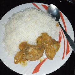 Rice with chicken A picture of Rice with chicken.