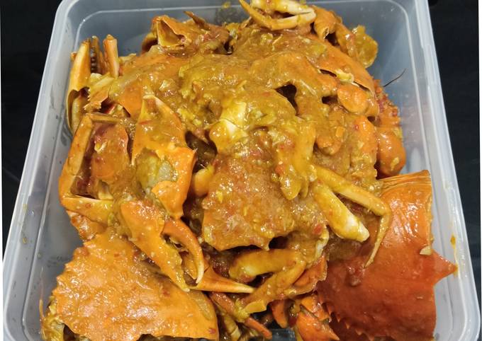 Kepiting saus padang