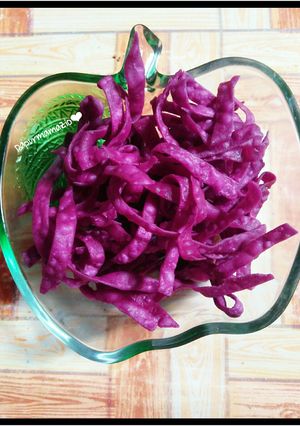 Foto resep Stik bawang ubi ungu