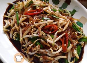 Gambar Taugeh Kucai Goreng Kicap
