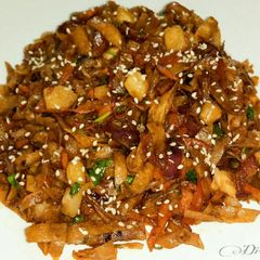 A picture of Leftover Roti Noodles:-.