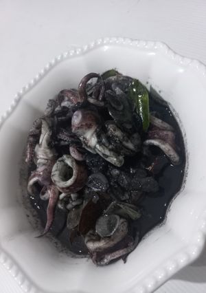 Foto resep Tumis Cumi Hitam