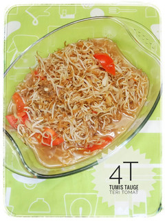 Foto resep Tumis Tauge Teri Tomat