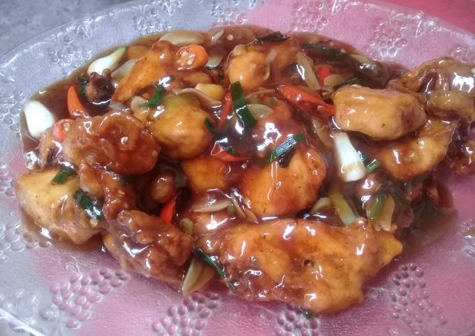 Ayam teriyaki rumahan