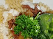 Gambar beef burger patty