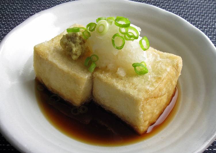 How to Prepare Perfect Agedashi Tofu